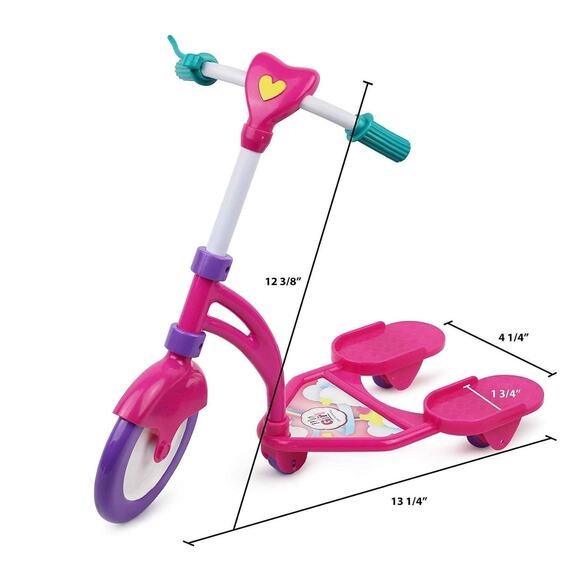 Click N' Play Doll Scooter for 18" Dolls including American Girl. My Life As, OG - Picture 3 of 14